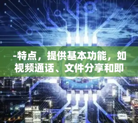 -特点，提供基本功能，如视频通话、文件分享和即时聊天，但可能无法访问某些高级功能，如加密解密或高级加密技术