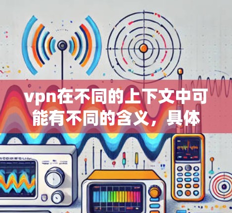 vpn在不同的上下文中可能有不同的含义，具体取决于上下文的背景。以下是一些可能的解释