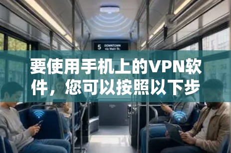 要使用手机上的VPN软件，您可以按照以下步骤操作